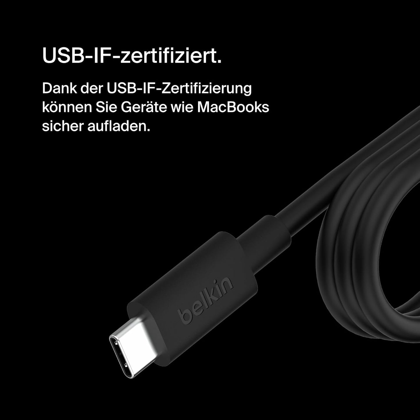 Belkin USB-C-Core GaN-Netzteil 100W Ladegerät für Laptops