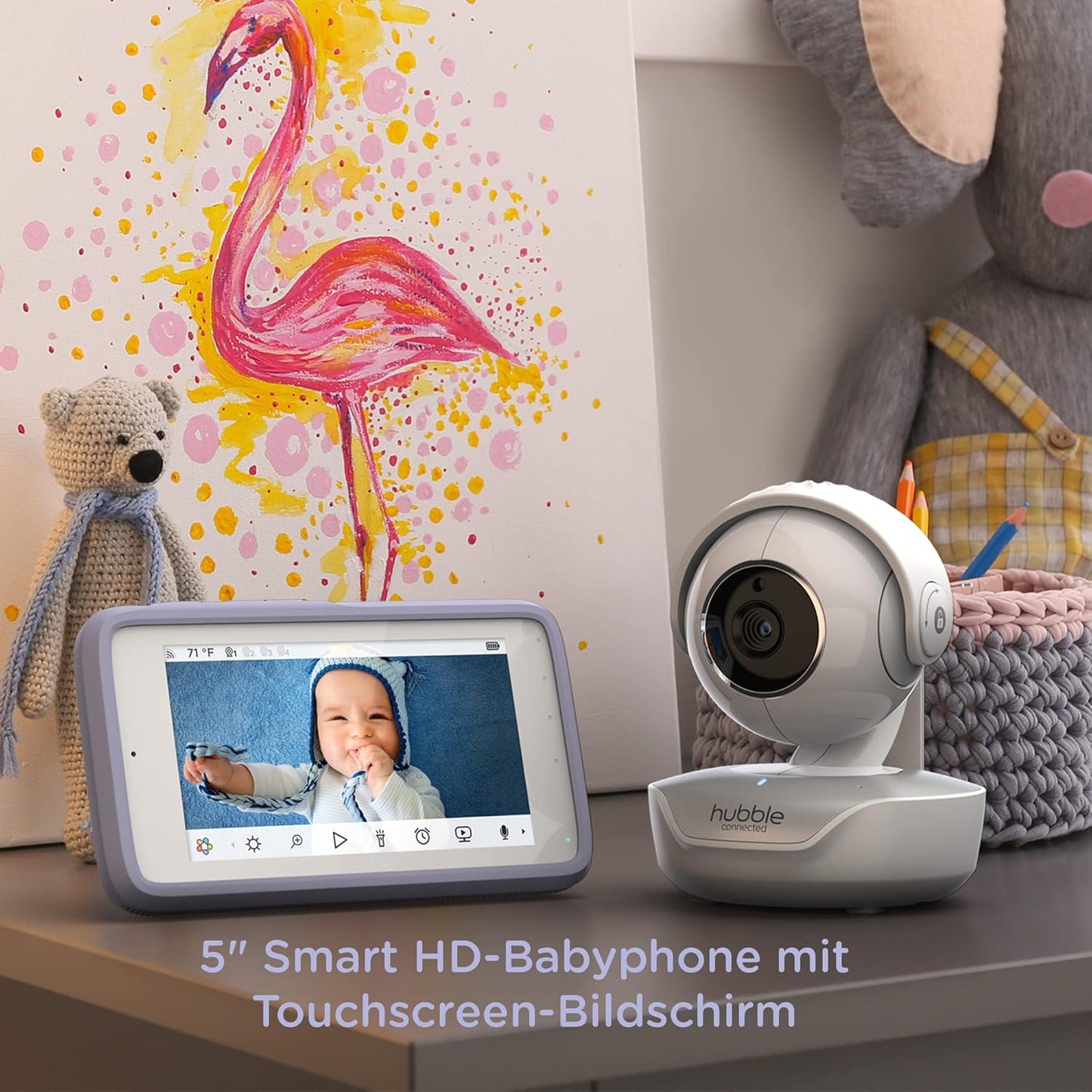 Hubble Connected Nursery Pal Deluxe Babyphone