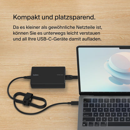 Belkin USB-C-Core GaN-Netzteil 100W Ladegerät für Laptops