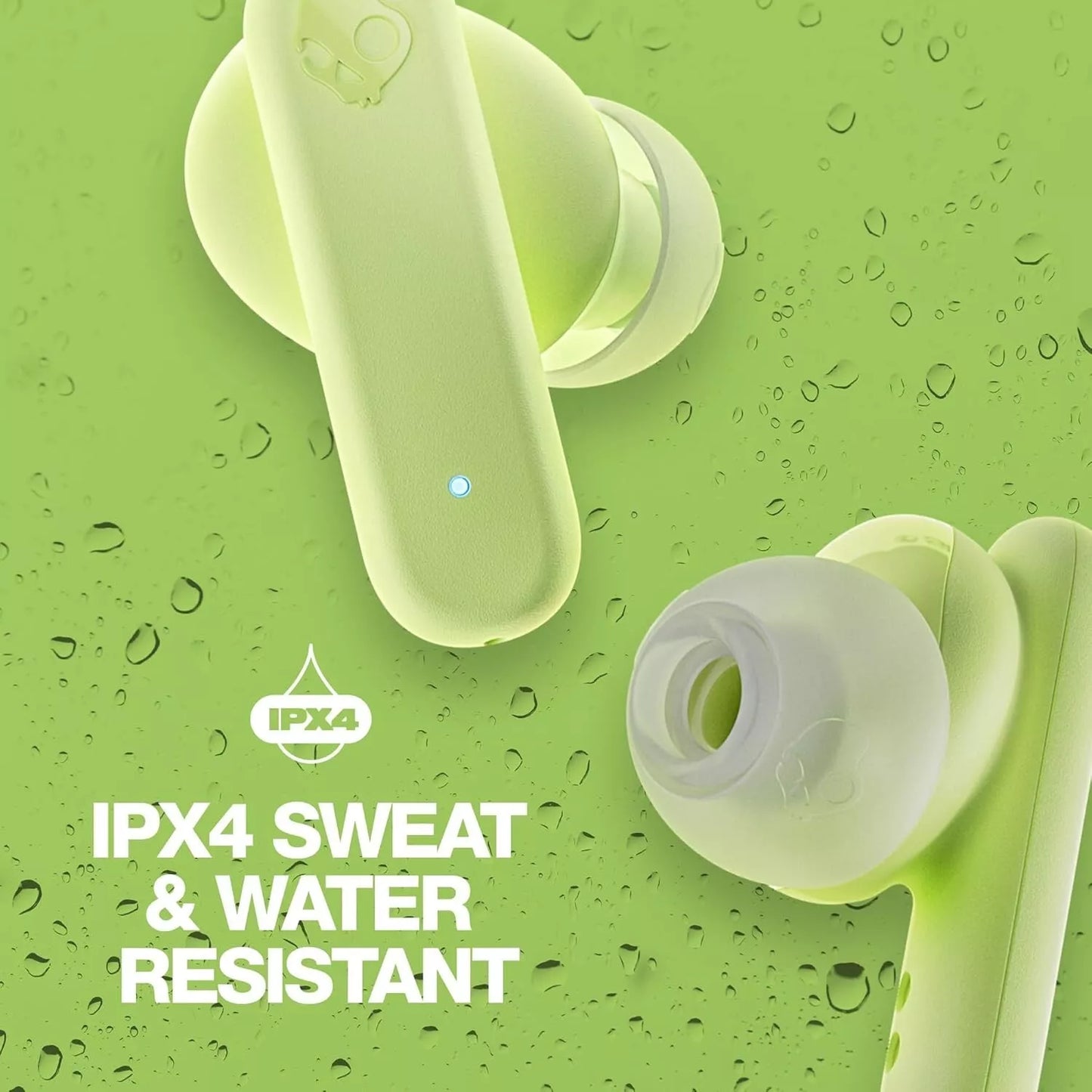 Écouteurs intra-auriculaires sans fil Skullcandy Smokin Buds Matcha