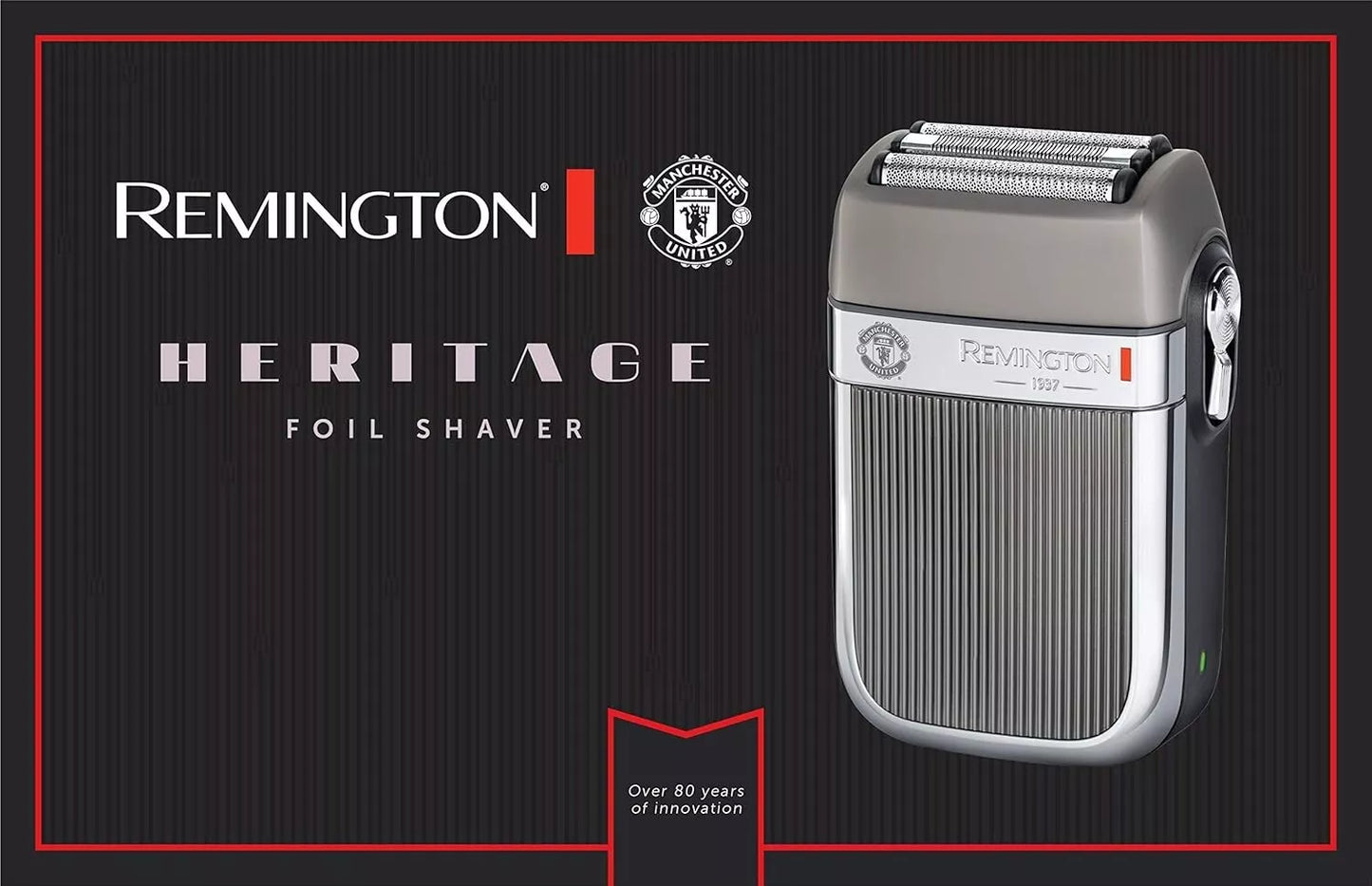 Remington Heritage Folienrasierer Manchester United Edition