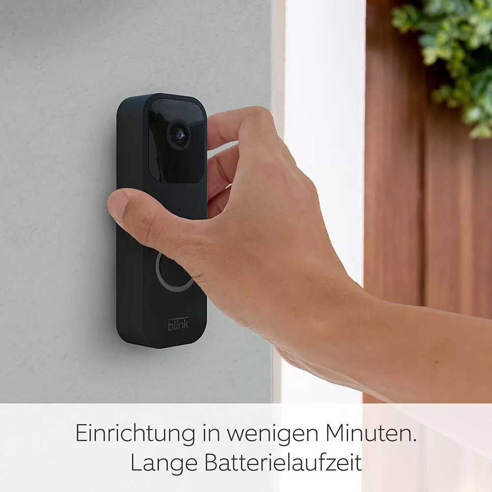 Blink Video Doorbell Türklingel mit Kamera HD Bewegungserfassung