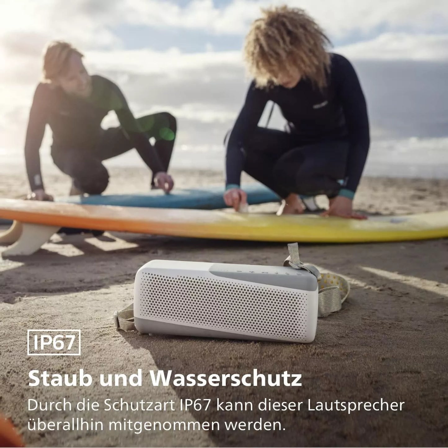 Philips TAS7807 Bluetooth Lautsprecher Wasserfest Powerbank