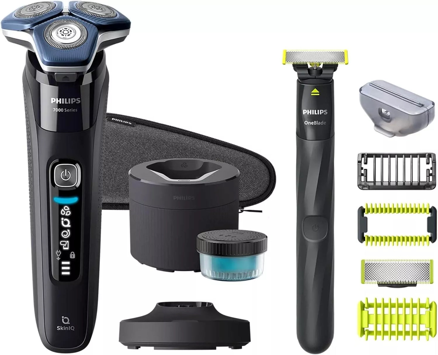 Philips S7886/78 Nass & Trockenrasierer + Philips OneBlade